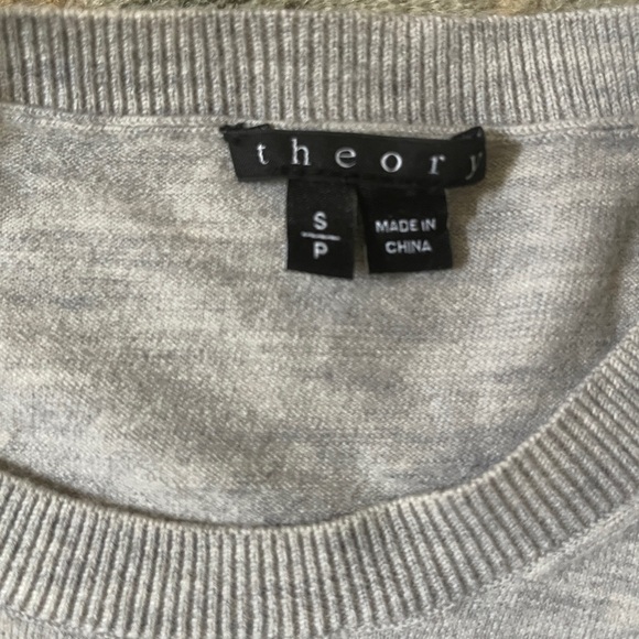 Theory Grey Crewneck - Picture 2 of 8